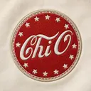 Chi Omega Star Pattern Script Rush Hat