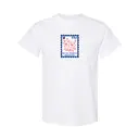 Korean Student Association Floral Stamp Graphic PR Shirt 2