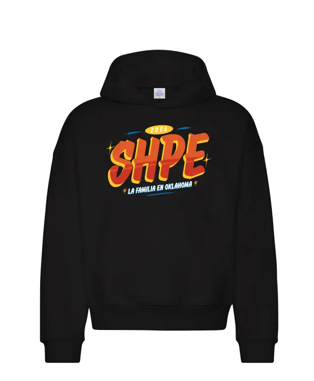 Society of Hispanic Professional Engineers Bold Lettering PR Hoodie