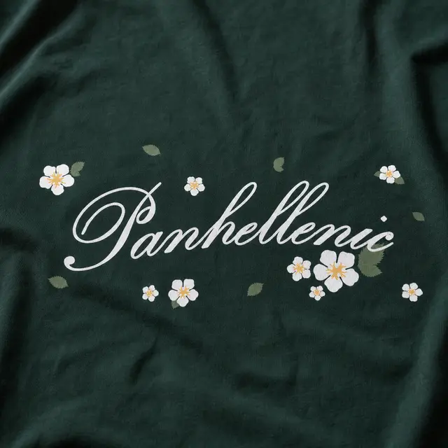 National Panhellenic Conference Floral Illustration PR Sweater
