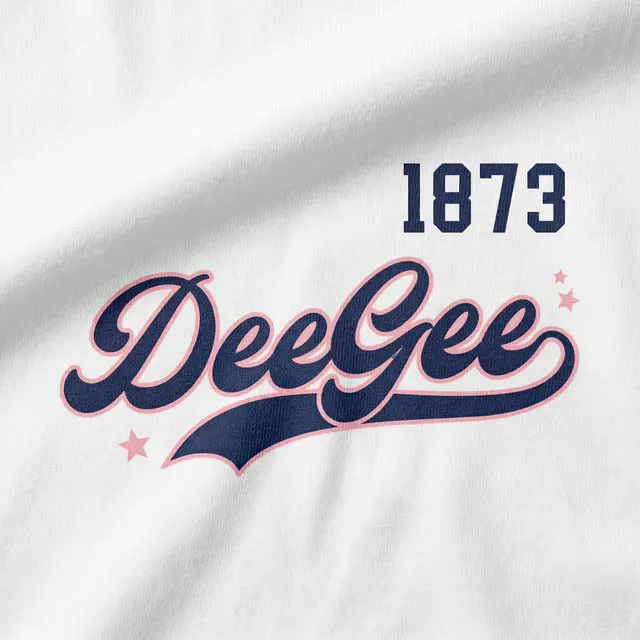 Delta Gamma Block Lettering Year 1873 Shorts