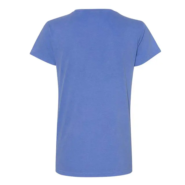 Comfort Colors Garment-Dyed Women’s Lightweight T-Shirt 4200 Flo Blue Back