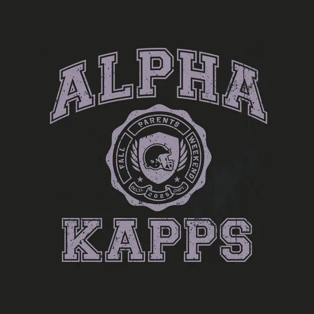 Alpha Kappa Lambda Vintage Helmet Parent's Weekend Shirt