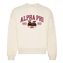 Alpha Phi Bear Family Illustration Parent's Weekend Sweater 2