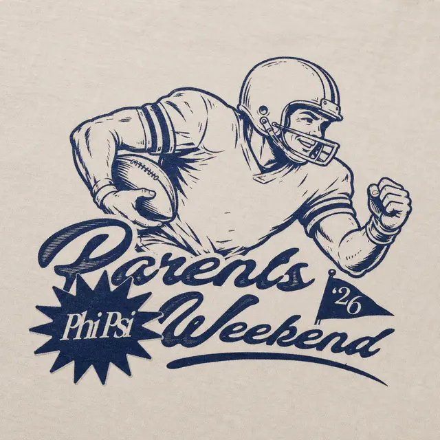 Phi Kappa Psi Football Graphic Parents Weekend Sweater