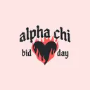 Alpha Chi Omega Flaming Heart Bid Day Shirt