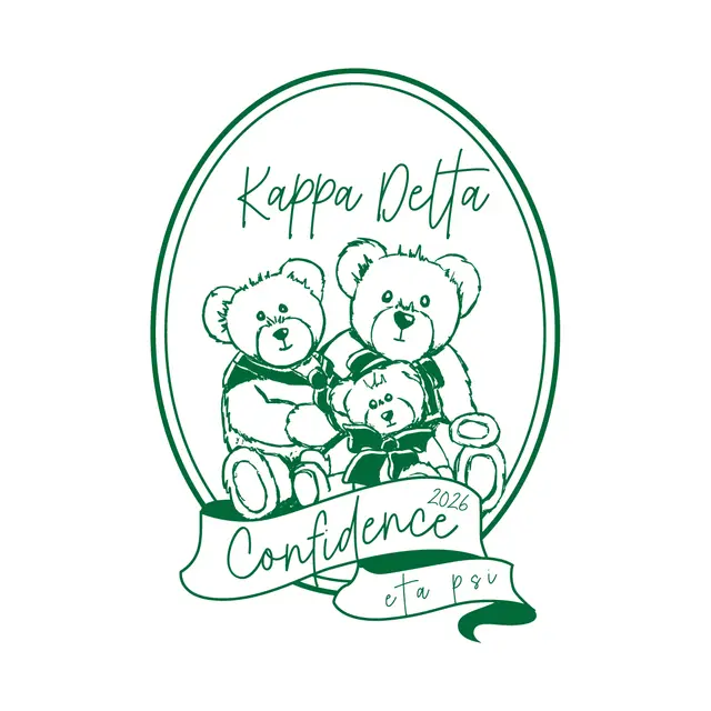 Kappa Delta Teddy Bear Confidence Philanthropy Shirt