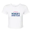 Women's Swim Team Bold Block Text PR Shirt 2