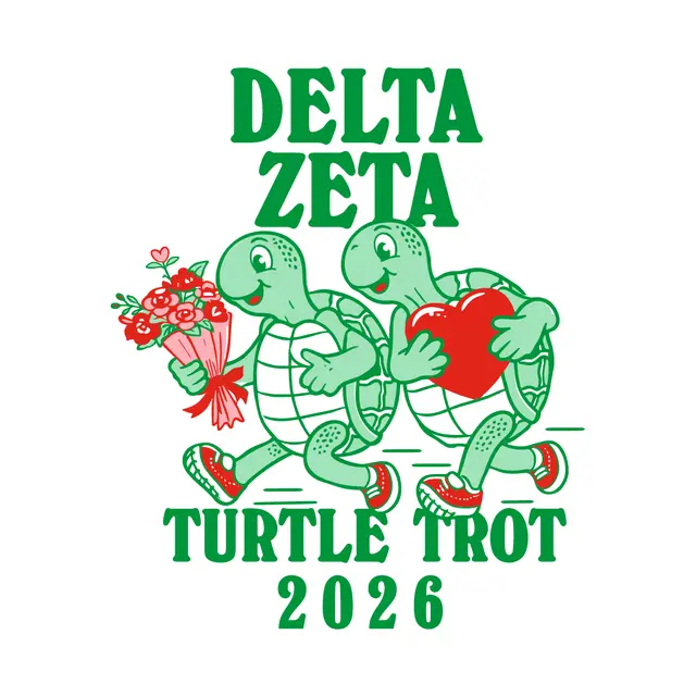 Delta Zeta Running Turtles Philanthropy Shirt