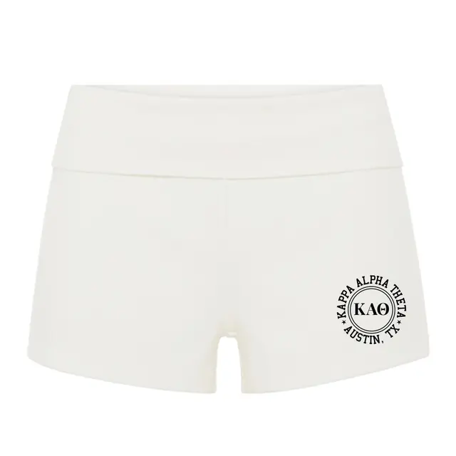 Kappa Alpha Theta Circular Logo PR Shorts 2