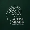 Active Minds Brain Graphic PR Crewneck