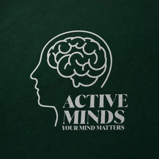 Active Minds Brain Graphic PR Crewneck