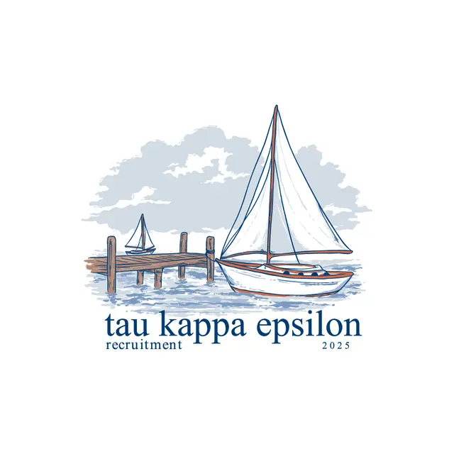 Tau Kappa Epsilon Nautical Sailboat Rush Shirt