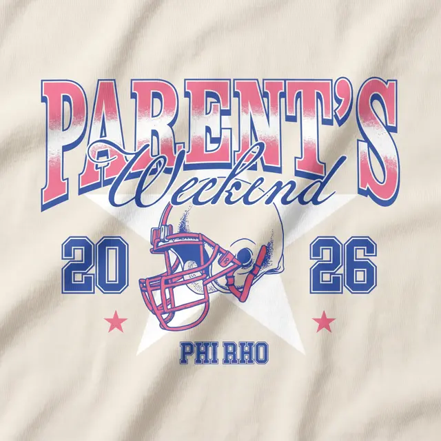 Phi Sigma Rho Star Graphic Parents Weekend Hoodie
