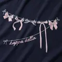 Kappa Delta Cute Laundry Pinned Pink Ribbons Graphic Streetwear Design for Sorority 