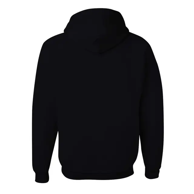 Customizable Jerzees Nublend Hooded Sweatshirt 996 Black Back