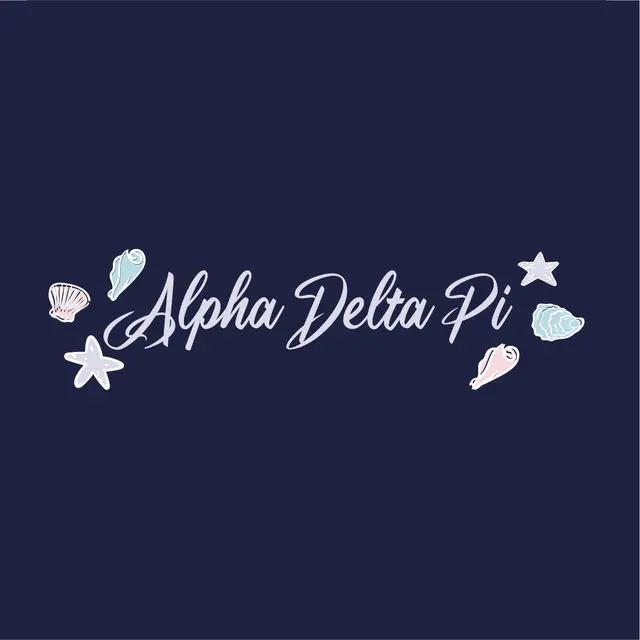 Alpha Delta Pi Seashell Motif PR Shirt