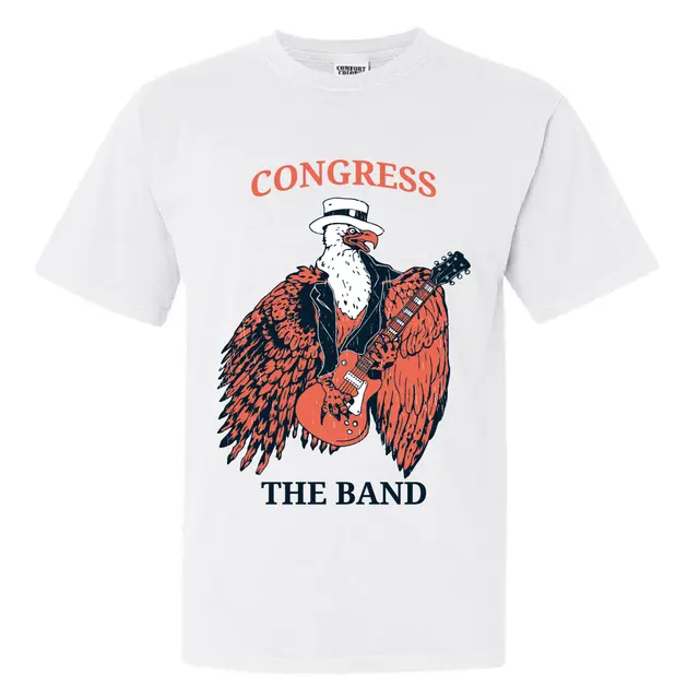 Congress Eagle with Guitar PR Shirt 2