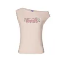 Gamma Phi Beta Banner Lettering Parents Weekend Tank 2