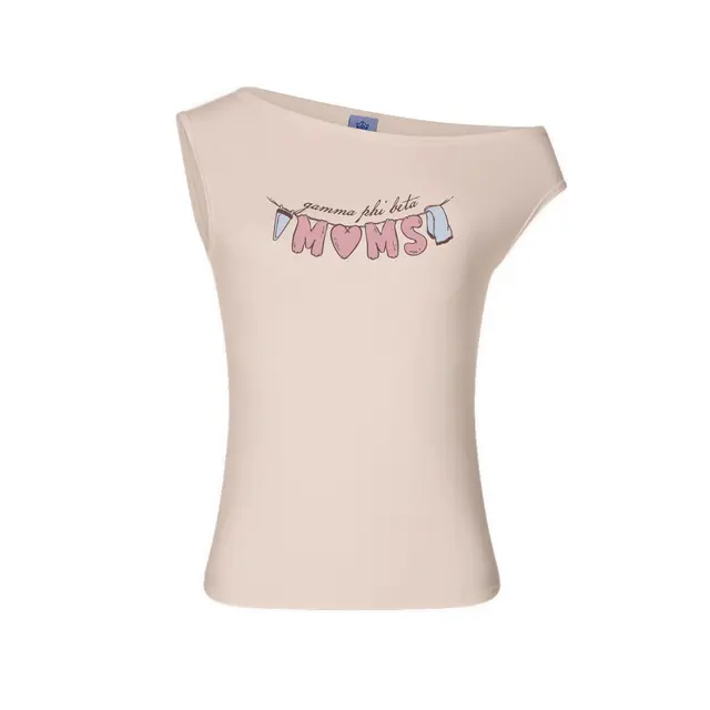 Gamma Phi Beta Banner Lettering Parents Weekend Tank 2