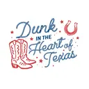 Dunk In The Heart of Texas PR Shirt