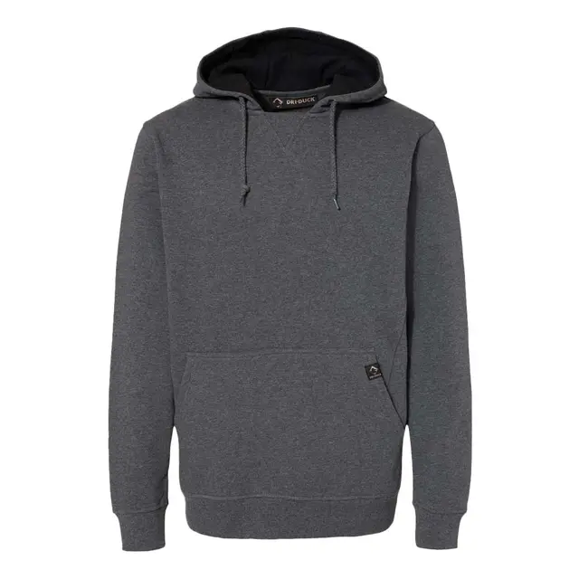 Men's Woodland Fleece Hooded Sweatshirt Dark Oxford Front