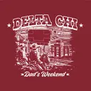 Delta Chi Cowboy Stadium Parent's Weekend Shirt