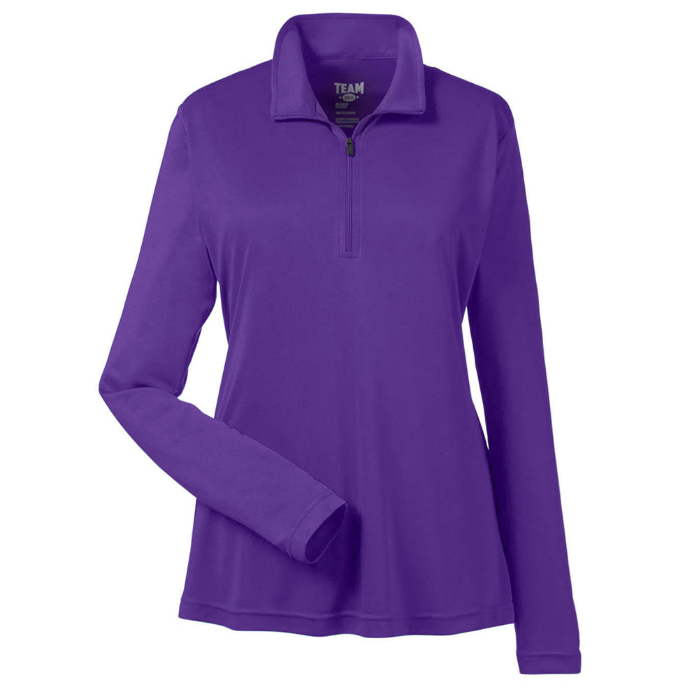 Team 365 Ladies' Zone Performance Quarter-Zip | Fresh Prints