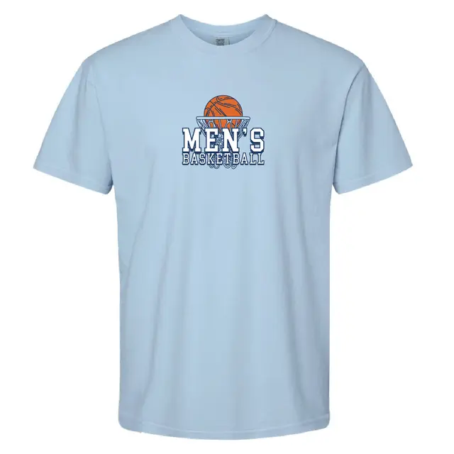 Men's Basketball Bold Text with Basketball Net PR Shirt 2