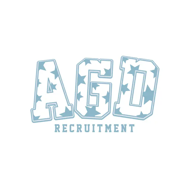 Alpha Gamma Delta Star Pattern Rush & Bid Shirt
