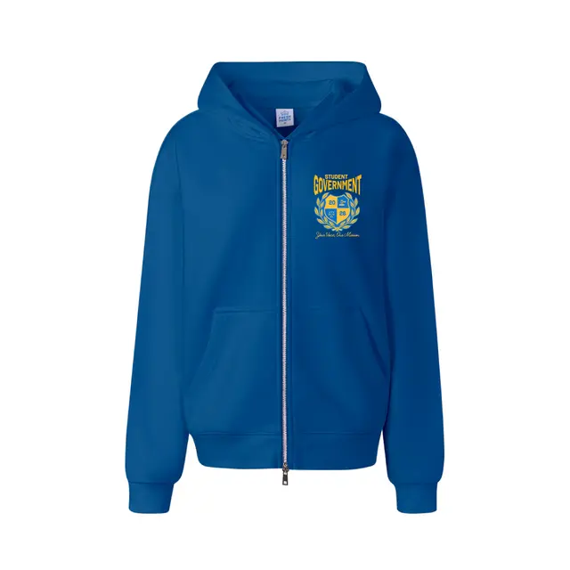 Student Government Shield Illustration PR Hoodie 2