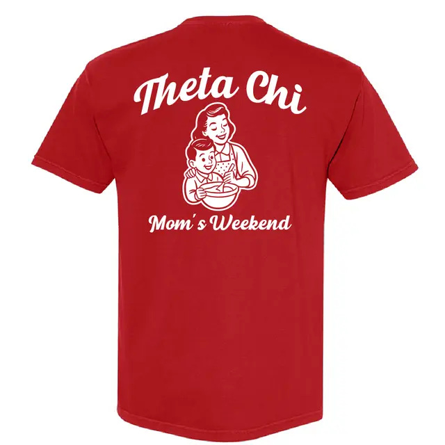 Theta Chi Vintage Mom Graphic Parent's Weekend Shirt 2