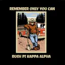 Pi Kappa Alpha Smokey Bear with Firetruck Rush Shirt