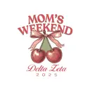 Delta Zeta Cherry Bow Mom's Weekend Shirt