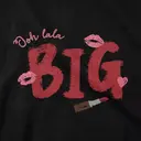 Delta Phi Epsilon Kissed Lips Lettering Big Little Reveal Shirt