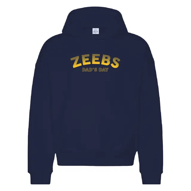 Zeta Beta Tau Striped Zeebs Text Dad's Day Hoodie 2