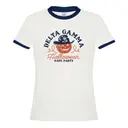 Delta Gamma Pumpkin Illustration Halloween Shirt 2