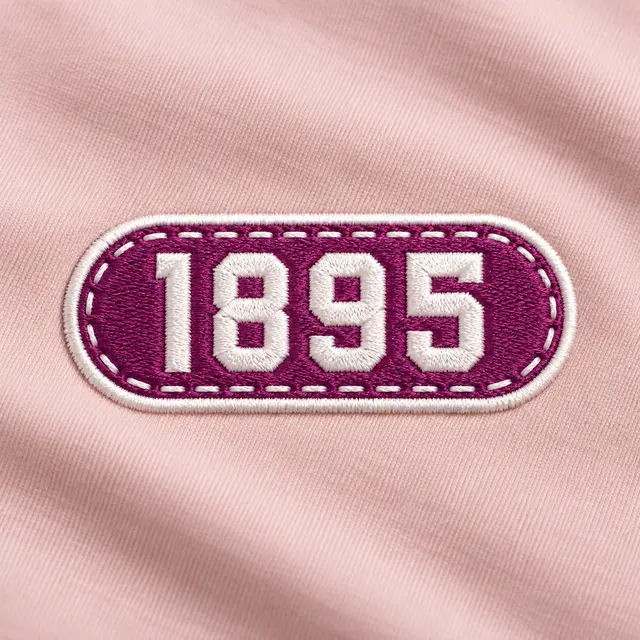 Chi Omega Stitched Badge Text PR Shorts