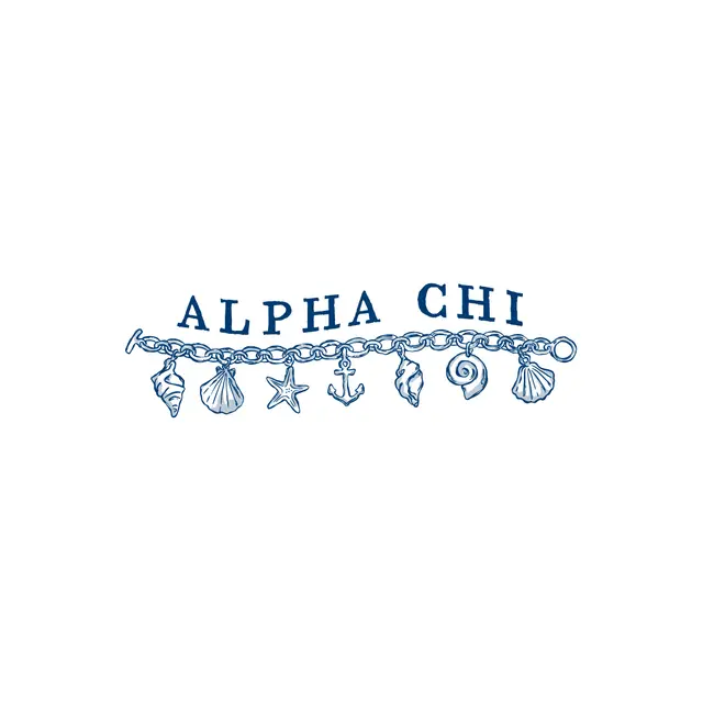 Alpha Chi Omega Seashell Charm PR Tank