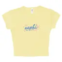 Alpha Epsilon Phi Starfish and Floral Mom's Weekend Shirt 2