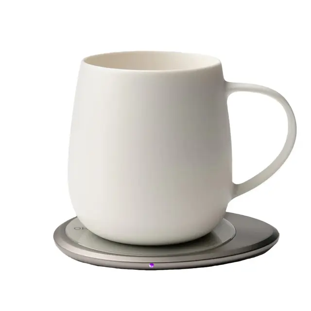 Ui 3 Self-Heating Mug Set Jasmine White Front
