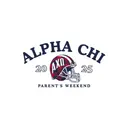 Alpha Chi Omega Plaid Helmet Parent's Weekend Hoodie