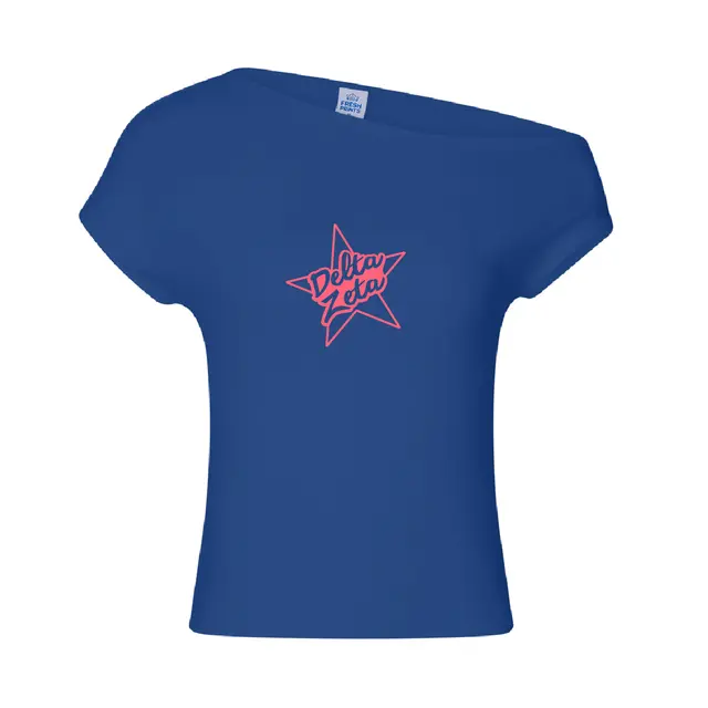 Delta Zeta Star Illustrations PR Shirt 2