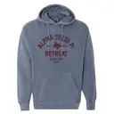 Alpha Delta Pi Texas Map Retreat Hoodie 2