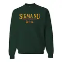 Sigma Nu Rustic Campfire Parents Weekend Crewneck 2