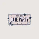 Delta Zeta Starry License Plate Date Party Tank
