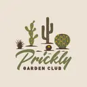 Garden Club Prickly Cactus Illustration PR Crewneck