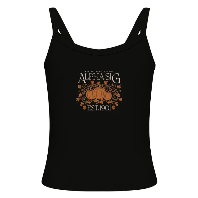 Alpha Sigma Alpha Pumpkin Vine PR Tank 2
