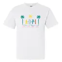 Alpha Delta Pi Palm Tree and Fish PR Shirt 2