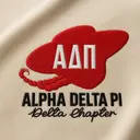 Alpha Delta Pi Playful Hat Graphic PR Tank